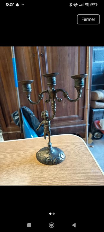 Lot 2 chandeliers ancien 