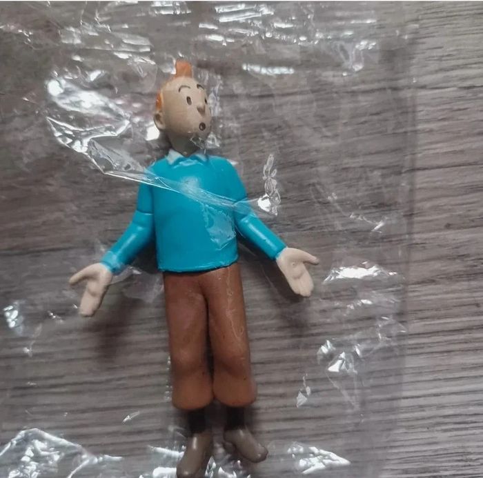 Lot de 6 Figurines Tintin - photo numéro 2