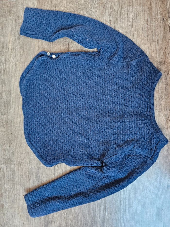 Gilet bleu sergent major 6 ans - photo numéro 6