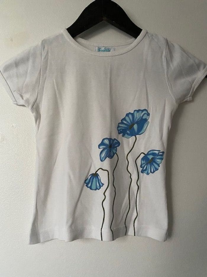 T-shirt à fleurs