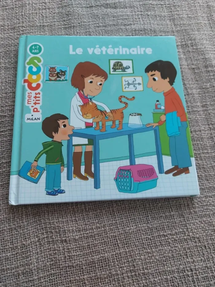 Livre mes ptits docs Le vétérinaire