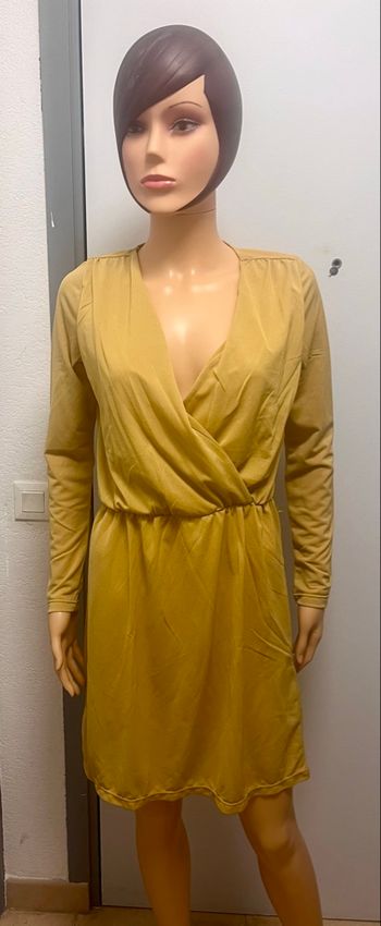 Robe moutarde tex