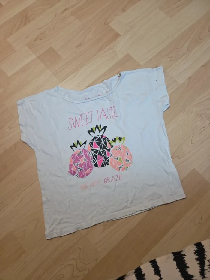 Tee shirt 12ans fille gemo