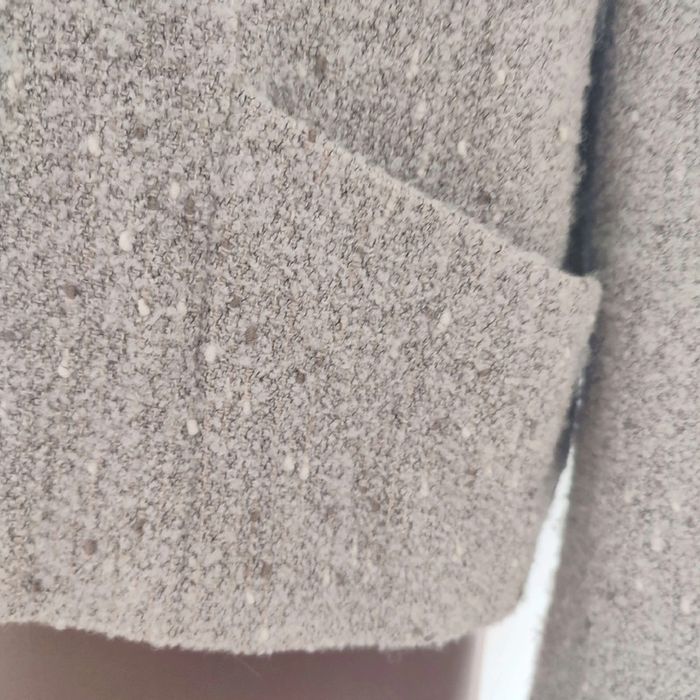 Veste bouclée beige chiné T 44 1un, 2deux, 3trois - photo numéro 3