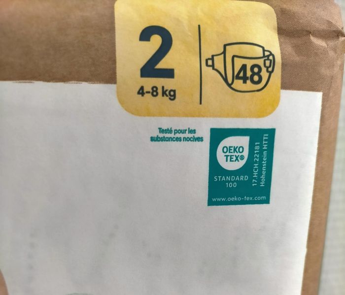 Lot couches pampers harmonie taille 2 - photo numéro 2