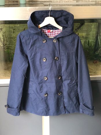 Parka bleu marine