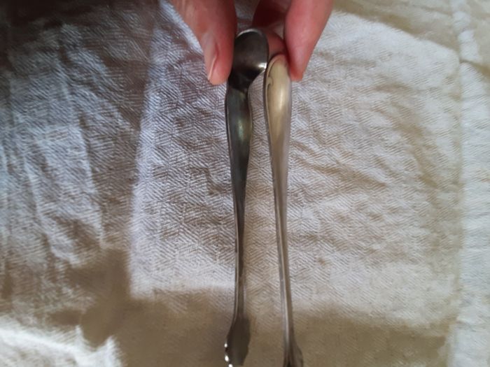 Pince à  sucre ancienne - photo numéro 2