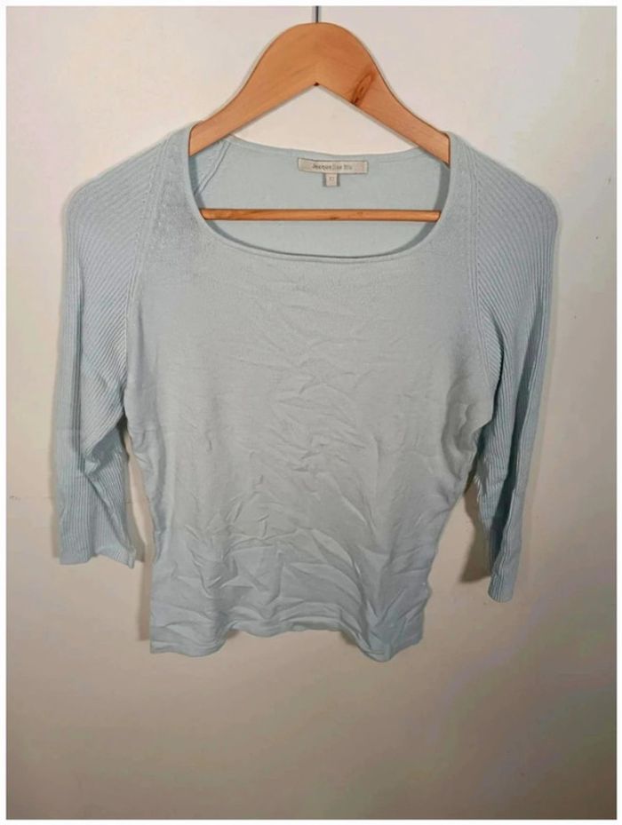 C15 pull turquoise Jacqueline Riu T2