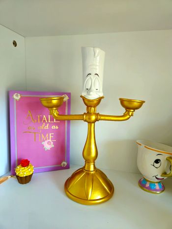 Chandelier LUMIÈRE la belle et la bête 