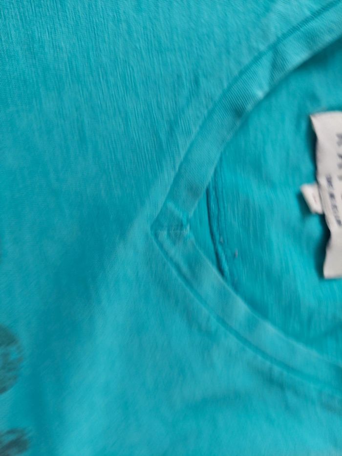 Tee Shirt turquoise Kaporal 14 ans - photo numéro 8