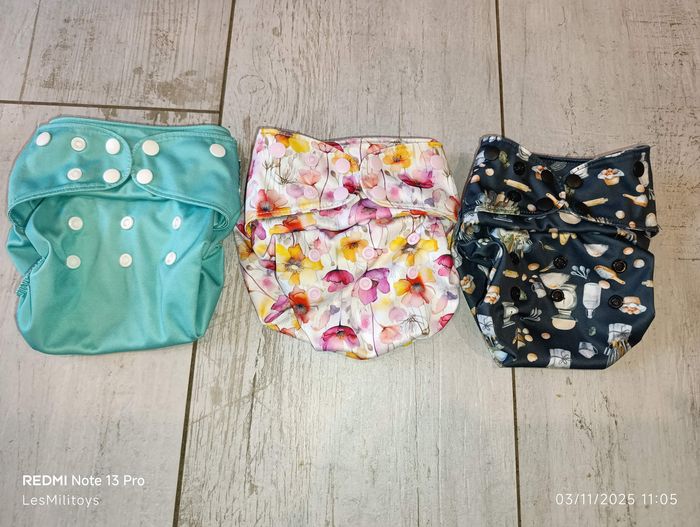 Lot de 3 berceau maboule de couches te2