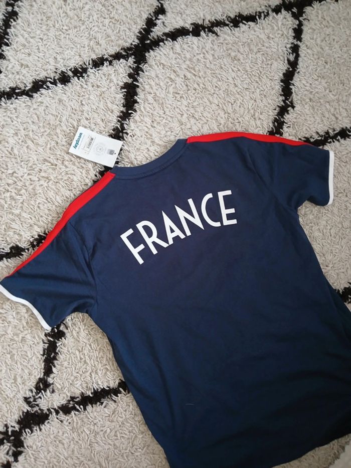 Tee-shirt Officiel FFF Neuf Taille L🌿🌈 - photo numéro 5