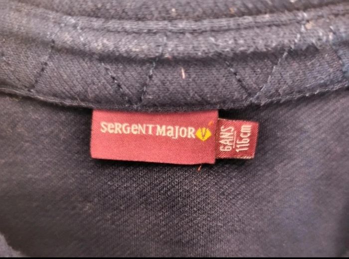 Veste Sergent Major Bleu Marine Taille 6 Ans - photo numéro 4