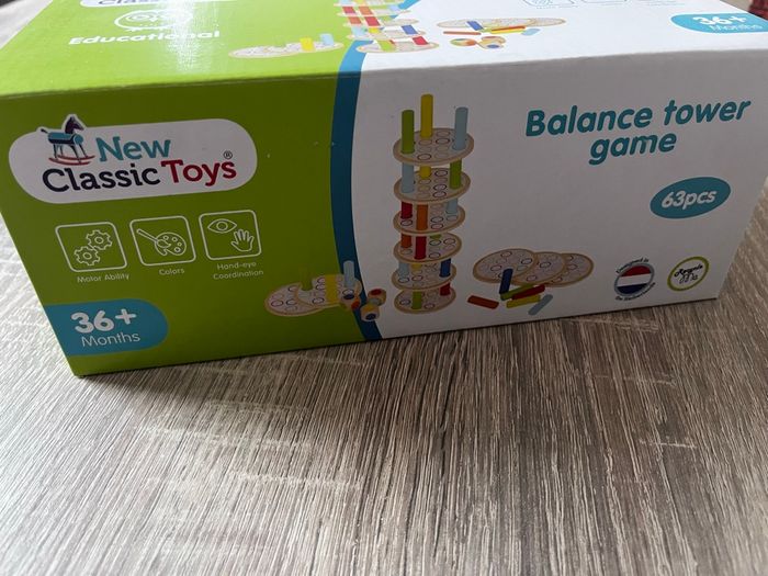Jeu en bois "Balance tower Game" - photo numéro 3