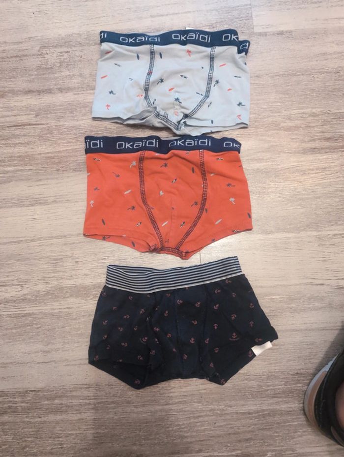 Lot boxers 2 ans