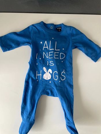 Pyjama bébé bleu