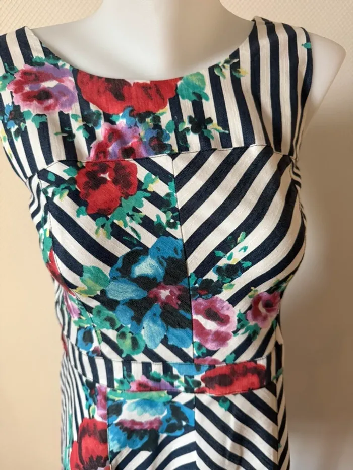 Robe en très bon état taille 40 bleu d’azur - photo numéro 3
