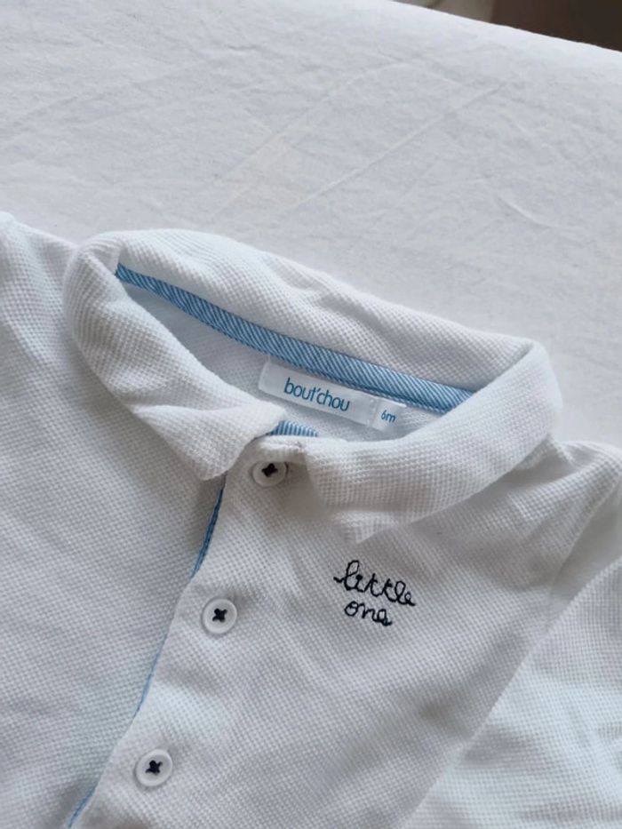 Lot t-shirt + body polo 6 mois - photo numéro 2