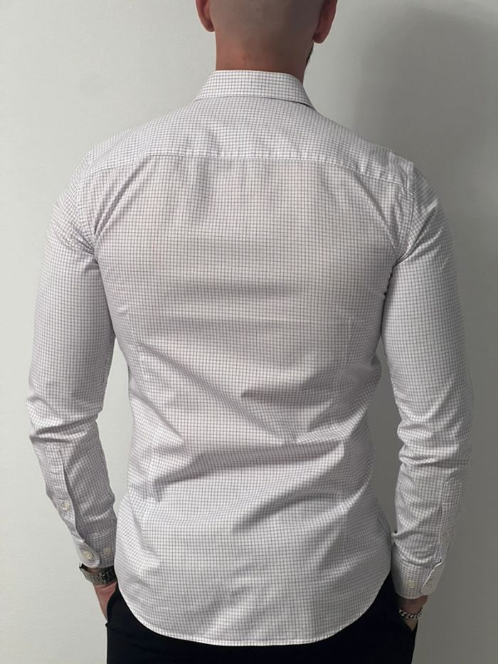 Chemise café coton - photo numéro 3
