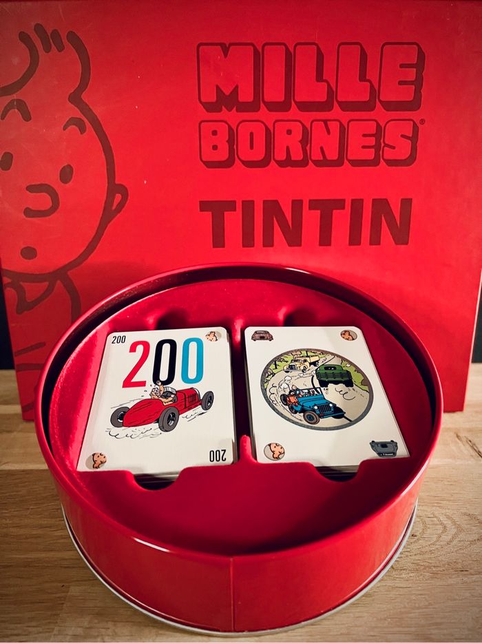 Jeu Mille Bornes Tintin - Edition Prestige Dujardin - photo numéro 4