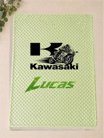 Couvertures personnalisées kawasaki
