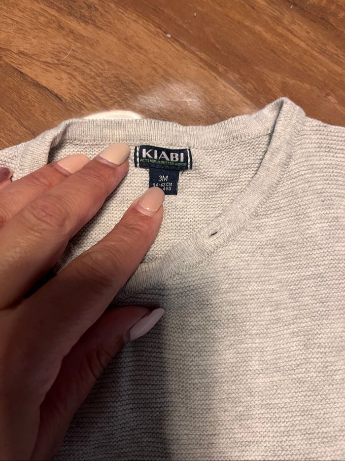 Gilet gris - photo numéro 2