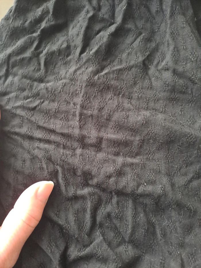 Beau chemisier original noir - photo numéro 5