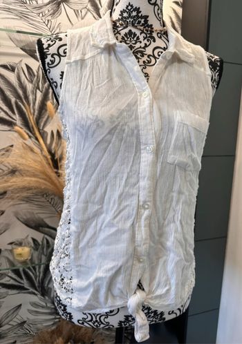 Blouse dentelle hollister