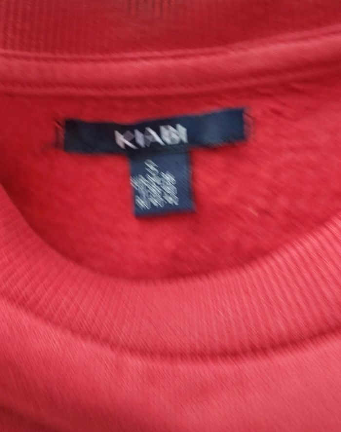 Pull rouge Kiabi - photo numéro 3