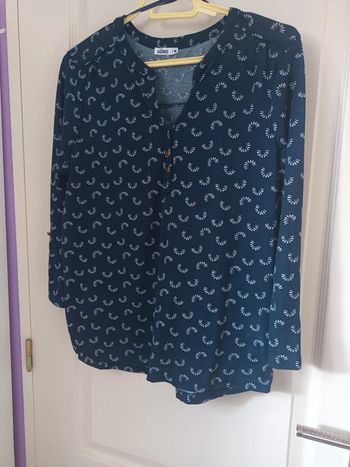Blouse bleu