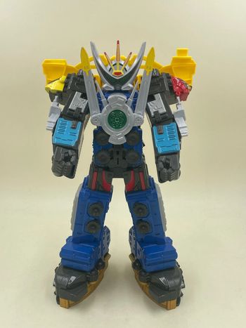 Figurine Power Rangers Beast Morphers Beasts-X Ultrazord 32 cm sonores et lumineux Hasbro