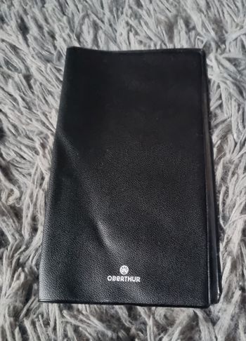 Protège cahier noir