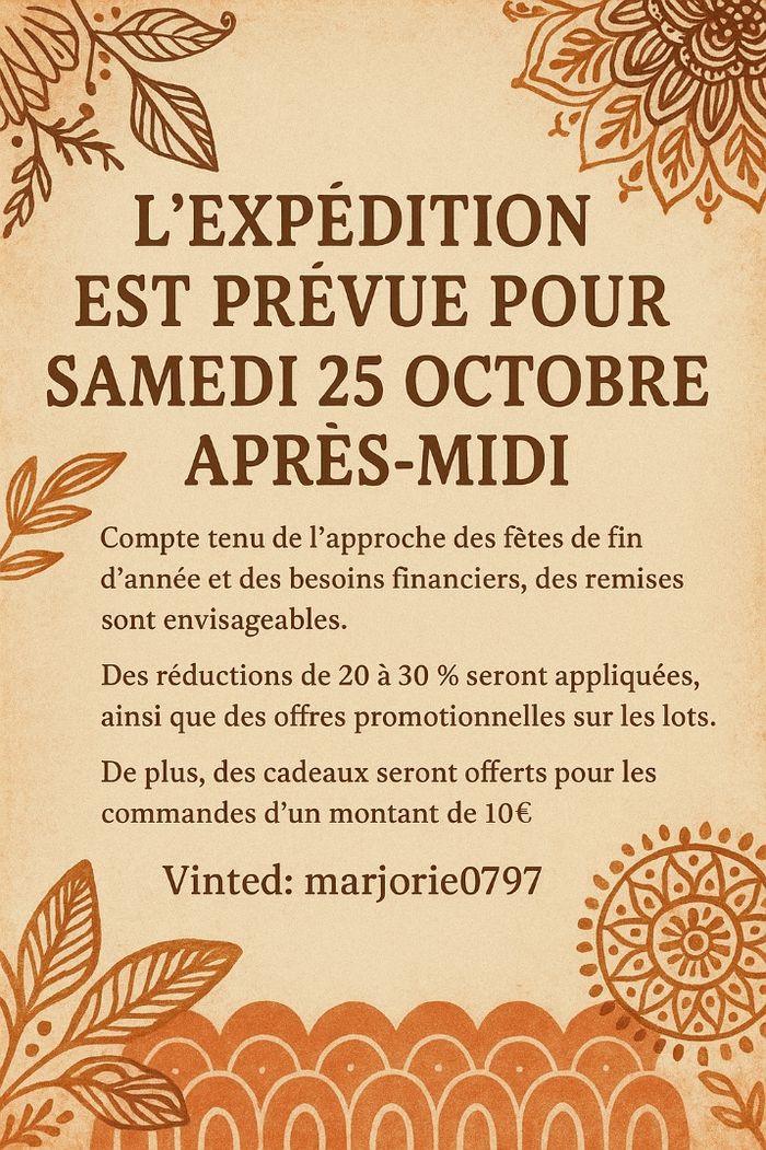 Vente lots