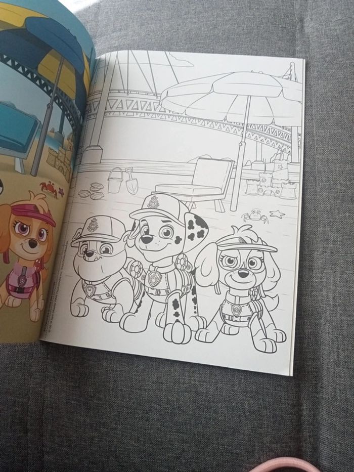 Mon livre de coloriages paw patrol - photo numéro 3
