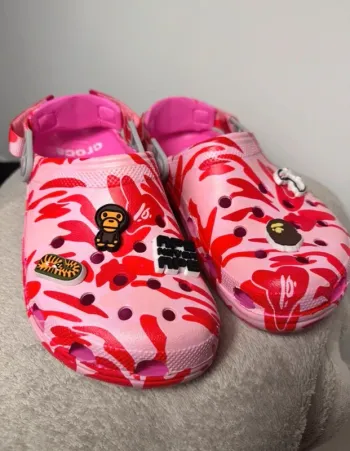 Crocs BAPE rose camo 40