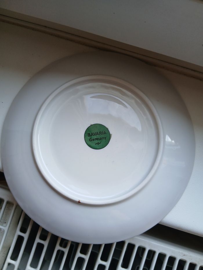 Assiette porcelaine de Bavière - photo numéro 2