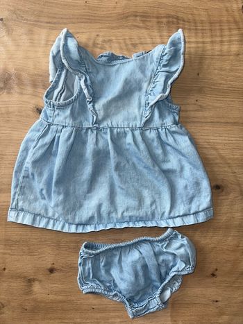 Ensemble robe culotte en jean