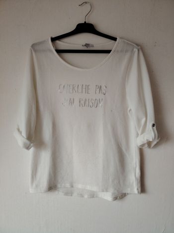 Pull blanc
