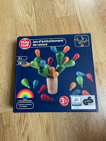 Jeu encastrement cactus