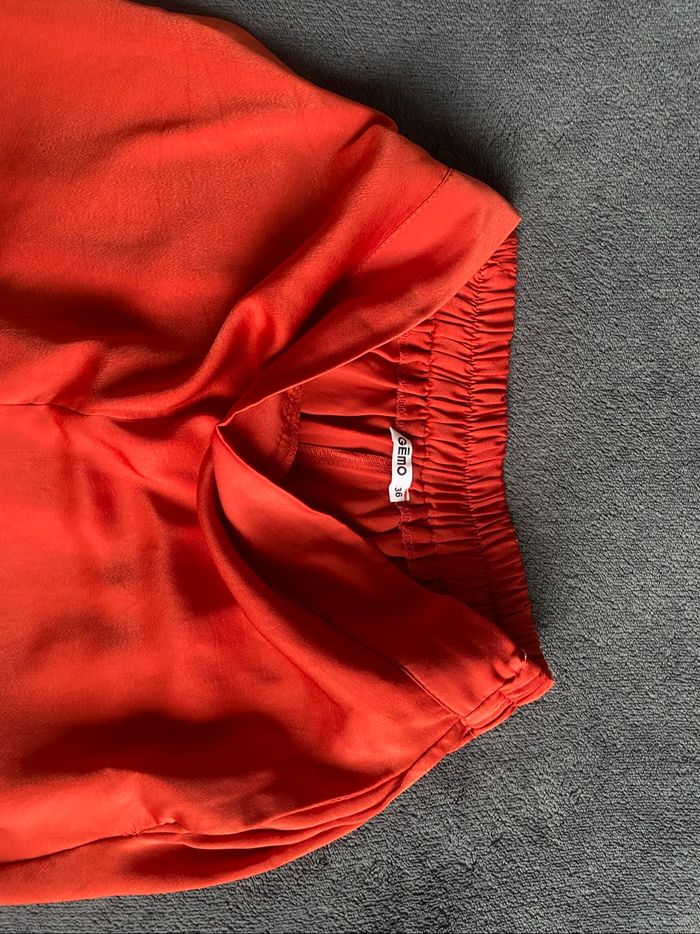 Pantalon fluide rouge - photo numéro 5