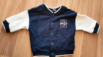 Veste teddy Houston bleu marine Kiabi 12 mois neuve