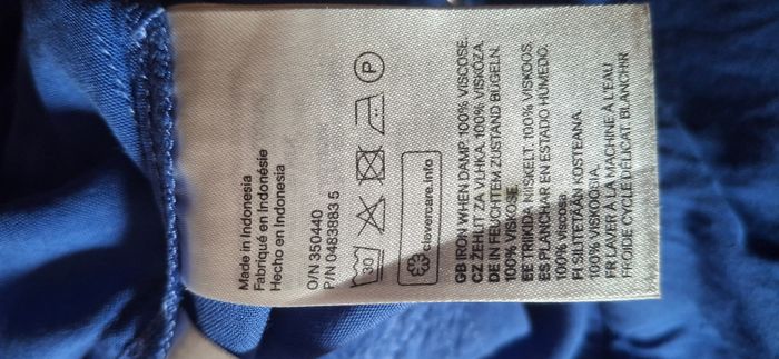 Combinaison short bleu marque H&M taille 8-9 ans - photo numéro 4