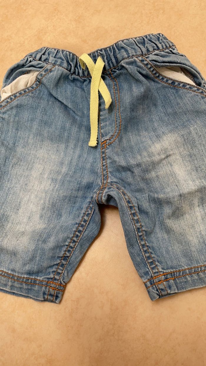 Short garçon jean kimbaloo 3 ans