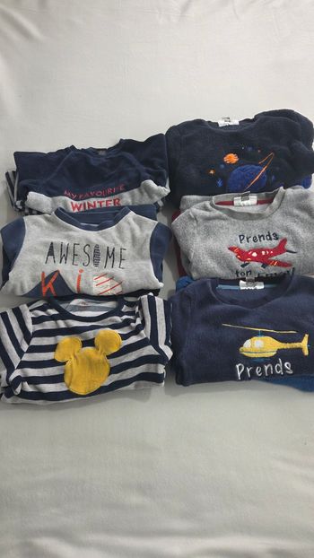 Lot de 6 pyjamas garçon – 4 ans / 104 cm 