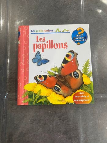 Livre les papillons