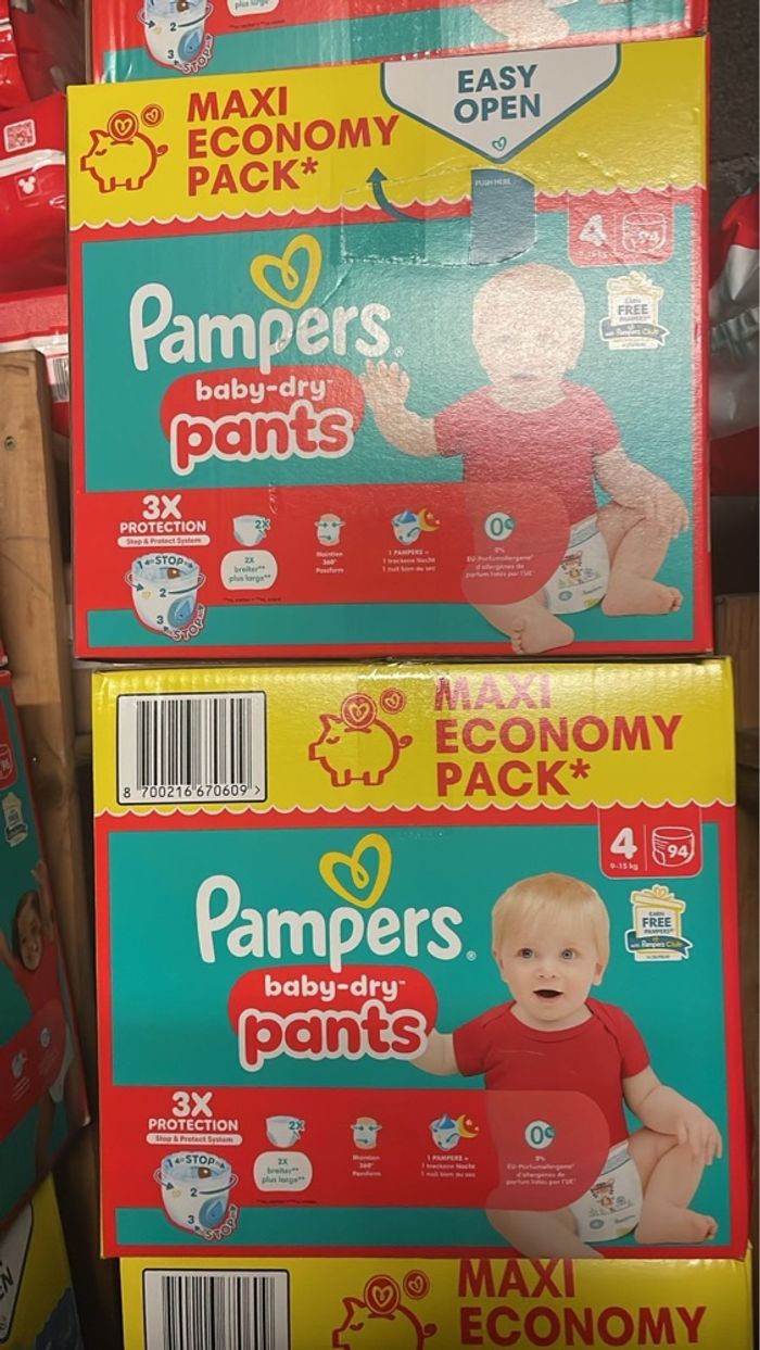Pampers taille 4