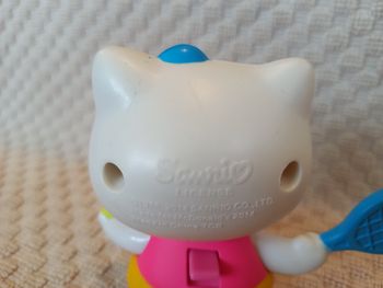 🎾 Figurine vintage Hello Kitty – Tennis – Mécanisme animé – Collector