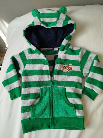 Gilet à capuche 