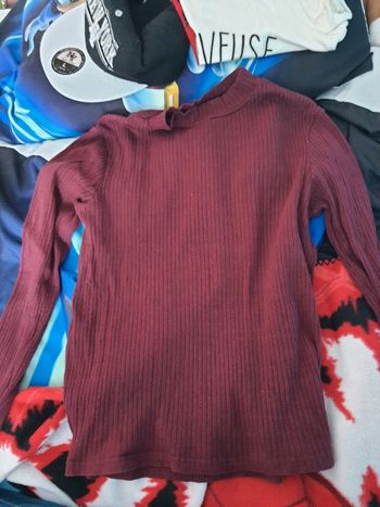 Pull maille fin S