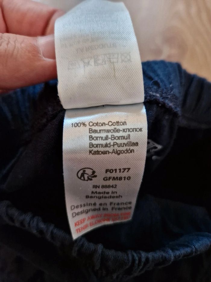 Short fille la redoute bleu marine 67 cm - photo numéro 4